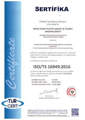 ISO TS 16949:2016