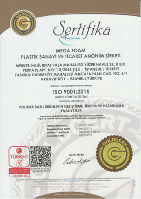 ISO 9001 SERTİFİKA